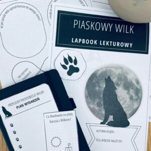Lapbook Piaskowy wilk