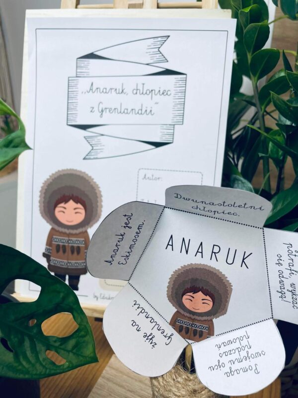 Lapbook Anaruk, chłopiec z Grenlandii