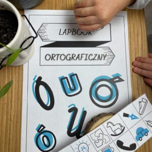 Lapbook ortograficzny Ó/U